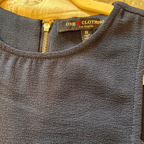 Navy Sleeveless Dress (Spring/Summer) Size Small - Picture 2 of 4